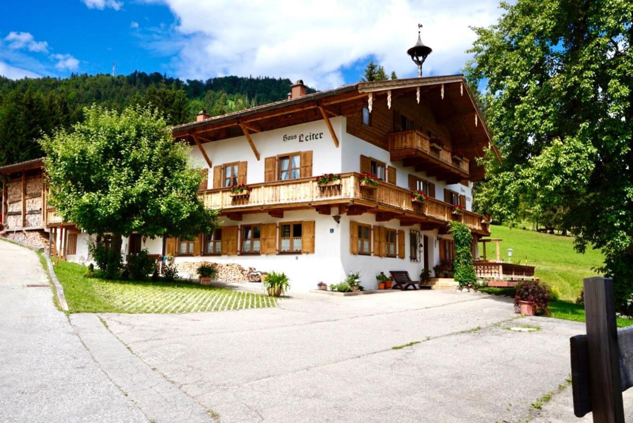 Hotel Haus Leiter Reit im Winkl Zewnętrze zdjęcie