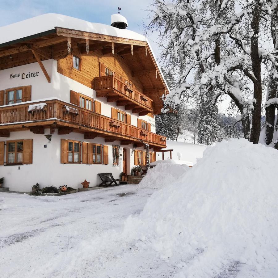 Hotel Haus Leiter Reit im Winkl Zewnętrze zdjęcie