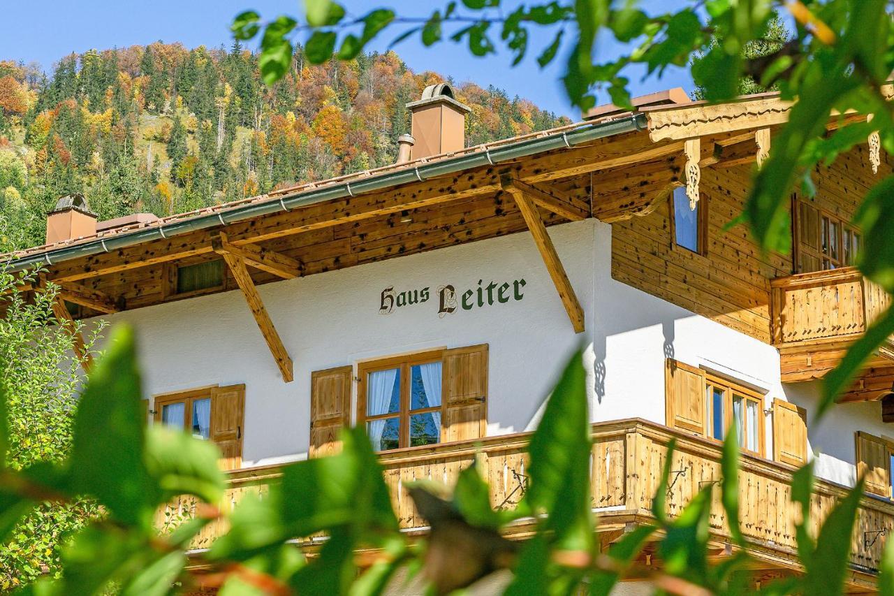 Hotel Haus Leiter Reit im Winkl Zewnętrze zdjęcie